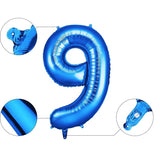 Balon Din Folie Cifra 9, 81 Cm, Pentru Aer Sau Heliu, Bulk - vivimall.ro