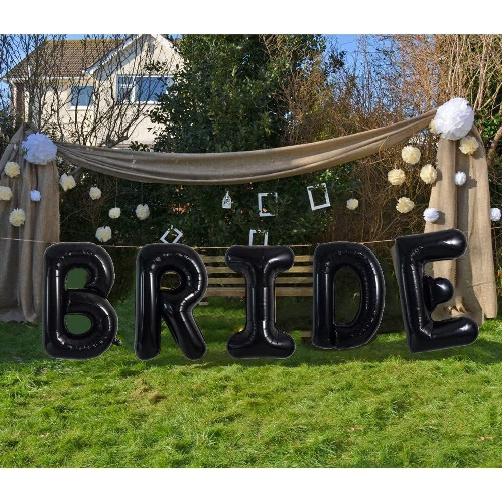 Balon din folie metalizata, 40 cm, Balon Folie Metalizata Litera D, Vivimall, 40 cm, Umflati cu Heliu sau Aer, Ambalaj Individual, Pai inclus, Negru, Litera D - vivimall.ro