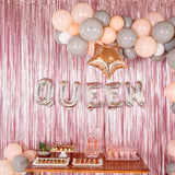 Balon Folie Metalizata Litera Q, 80 Cm, Umflati Cu Heliu Sau Aer, Ambalaj Individual, Pai Inclus - vivimall.ro