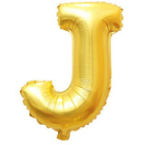 Balon Folie Metalizata Litera J, 80 Cm, Umflati Cu Heliu Sau Aer, Ambalaj Individual, Pai Inclus - vivimall.ro