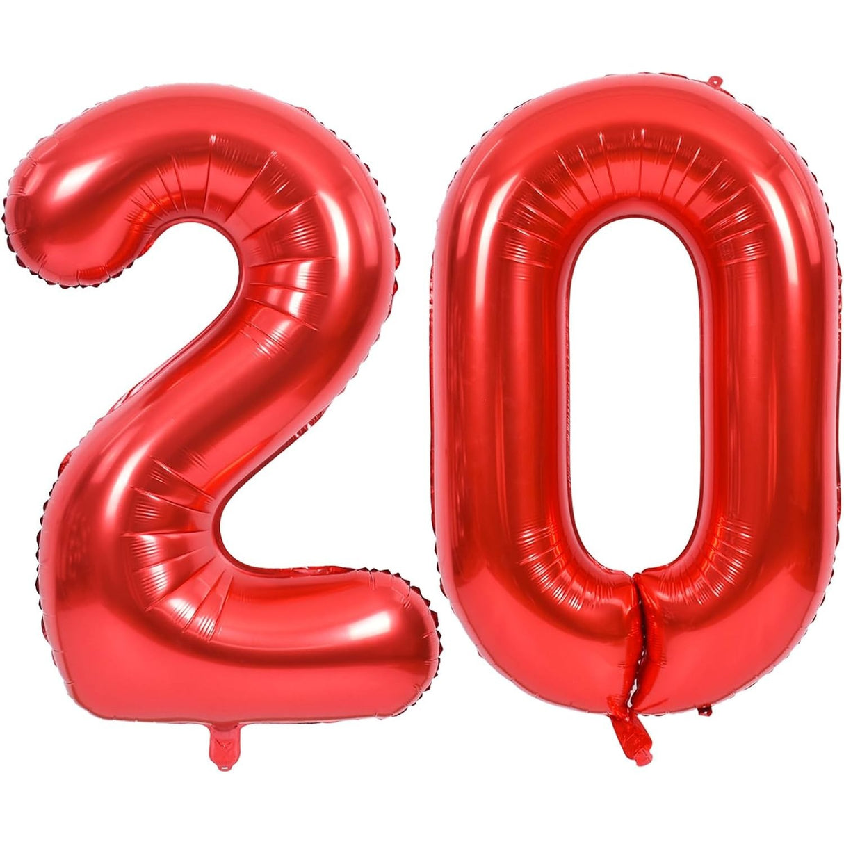 Balon Din Folie Metalizata, Figurina Cifra, Tema Aniversare 100 Cm, Ambalaj Individual, Pai Inclus, Umflare Cu Aer Sau Heliu, Cifra 2