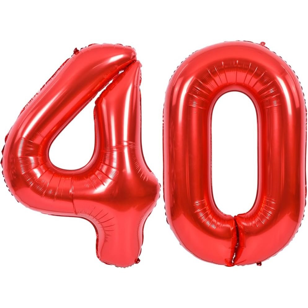 Balon Din Folie Metalizata, Figurina Cifra, Tema Aniversare 100 Cm, Ambalaj Individual, Pai Inclus, Umflare Cu Aer Sau Heliu, Cifra 4