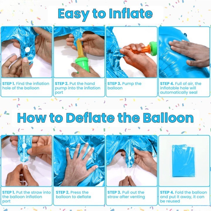 Balon Din Folie Metalizata, Figurina Cifra, Tema Aniversare 100 Cm, Ambalaj Individual, Pai Inclus, Umflare Cu Aer Sau Heliu, Cifra 4 - vivimall.ro