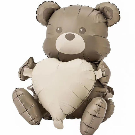 Balon Din Folie Metalizata, Figurina Animata, Ambalaj Individual, Pai Inclus, Umflare Cu Aer Sau Heliu