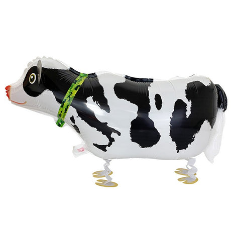Balon Din Folie Metalizata, Figurina Animata, Ambalaj Individual, Pai Inclus, Umflare Cu Aer Sau Heliu