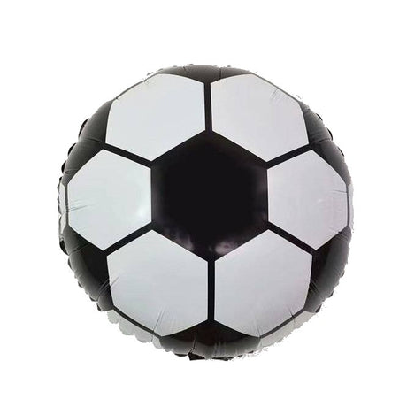 Balon Din Folie Metalizata, Figurina Cerc, Tematica Sport, 45 Cm, Ambalaj Individual, Pai Inclus, Umflare Cu Aer Sau Heliu - vivimall.ro