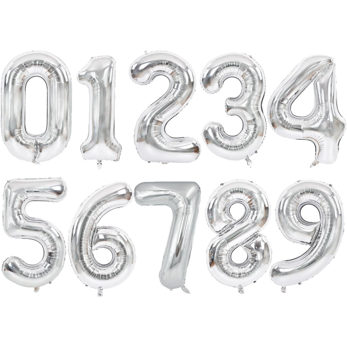 Balon Din Folie Metalizata, Figurina Cifra, Tema Aniversare 100 Cm, Ambalaj Individual, Pai Inclus, Umflare Cu Aer Sau Heliu, Cifra 4 - vivimall.ro