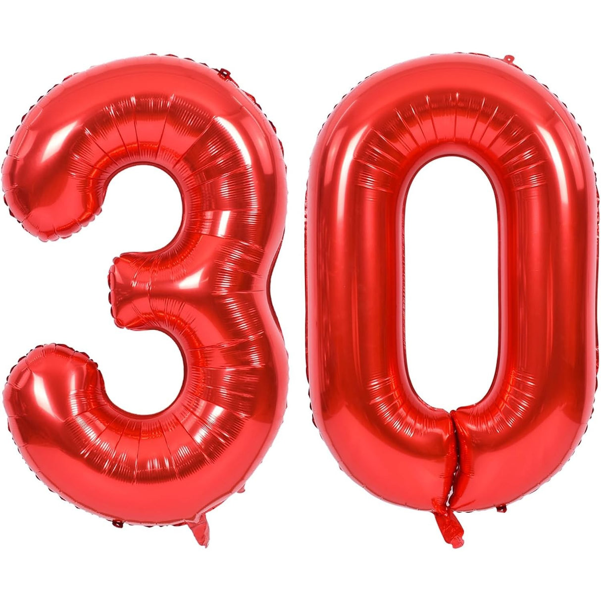 Balon Din Folie Metalizata, Figurina Cifra, Tema Aniversare 100 Cm, Ambalaj Individual, Pai Inclus, Umflare Cu Aer Sau Heliu, Cifra 3