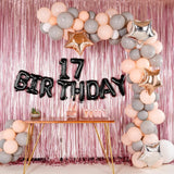 Balon Din Folie Metalizata Figurina Cifra, Tema Aniversare 40 Cm, Ambalaj Individual, Pai Inclus, Umflare Cu Aer Sau Heliu, Cifra 7 - vivimall.ro