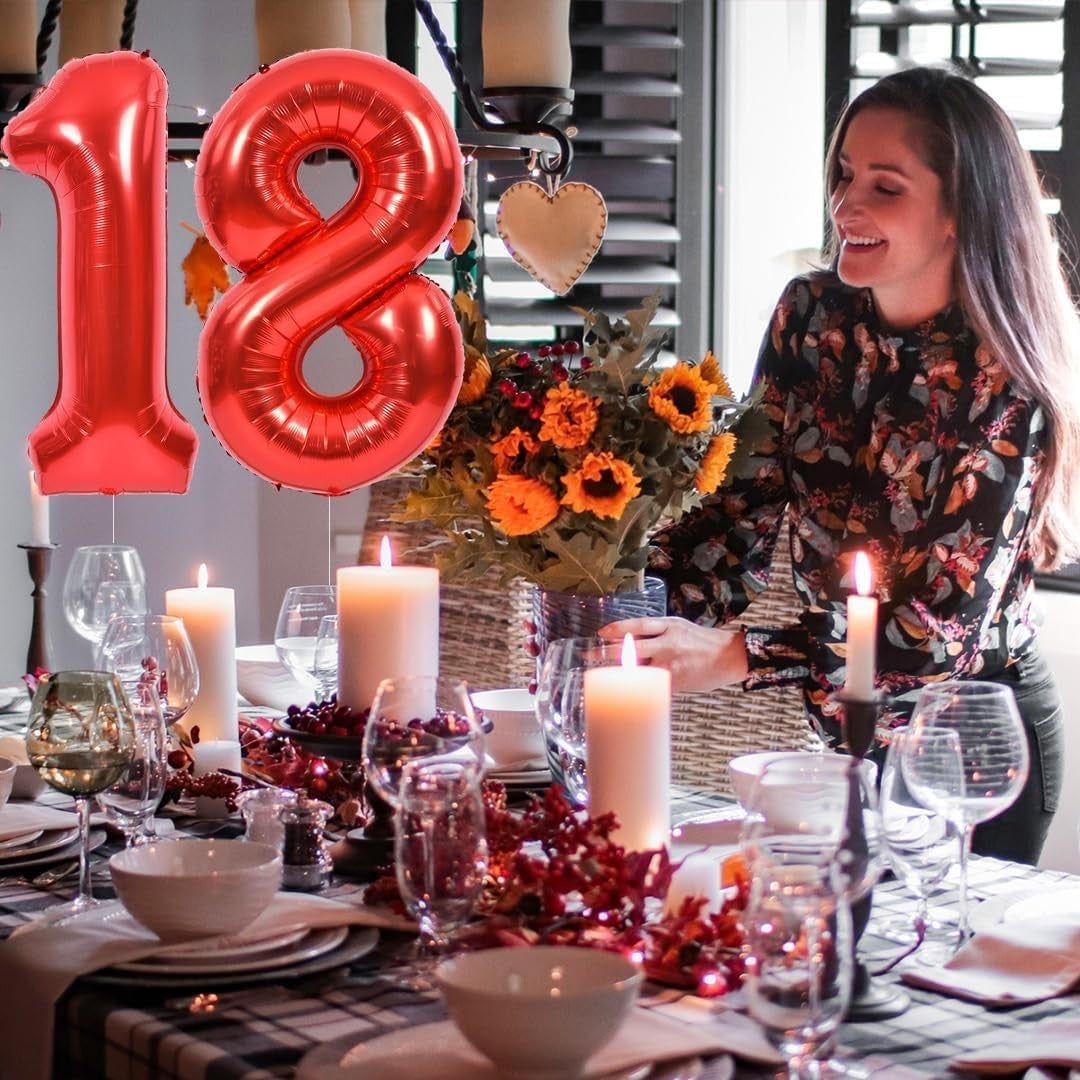 Balon Din Folie Metalizata Figurina Cifra, Tema Aniversare 40 Cm, Ambalaj Individual, Pai Inclus, Umflare Cu Aer Sau Heliu, Cifra 8 - vivimall.ro