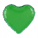 Balon Din Folie Metalizata, Figurina Inimioara, Model Simplu, Tematica Iubire, 40 Cm, Ambalaj Individual, Pai Inclus, Umflare Cu Aer Sau Heliu,