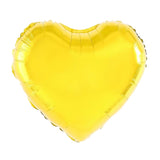 Balon Din Folie Metalizata, Figurina Inimioara, Model Simplu, Tematica Iubire, 40 Cm, Ambalaj Individual, Pai Inclus, Umflare Cu Aer Sau Heliu,