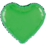 Balon Din Folie Metalizata, Figurina Inimioara, Model Simplu, Tematica Iubire, 40 Cm, Ambalaj Individual, Pai Inclus, Umflare Cu Aer Sau Heliu,