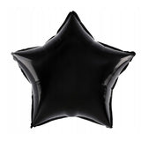 Balon Din Folie Metalizata, Figurina Stea, Model Simplu, Tematica Aniversare, 40 Cm, Ambalaj Individual, Pai Inclus, Umflare Cu Aer Sau Heliu,