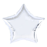 Balon Din Folie Metalizata, Figurina Stea, Model Simplu, Tematica Aniversare, 40 Cm, Ambalaj Individual, Pai Inclus, Umflare Cu Aer Sau Heliu,