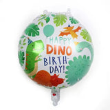 Balon Din Folie Metalizata, Mini Figurina Rotunda, Tema Aniversare, 45 Cm, Ambalaj Individual, Pai Inclus, Umflare Cu Aer Sau Heliu - vivimall.ro