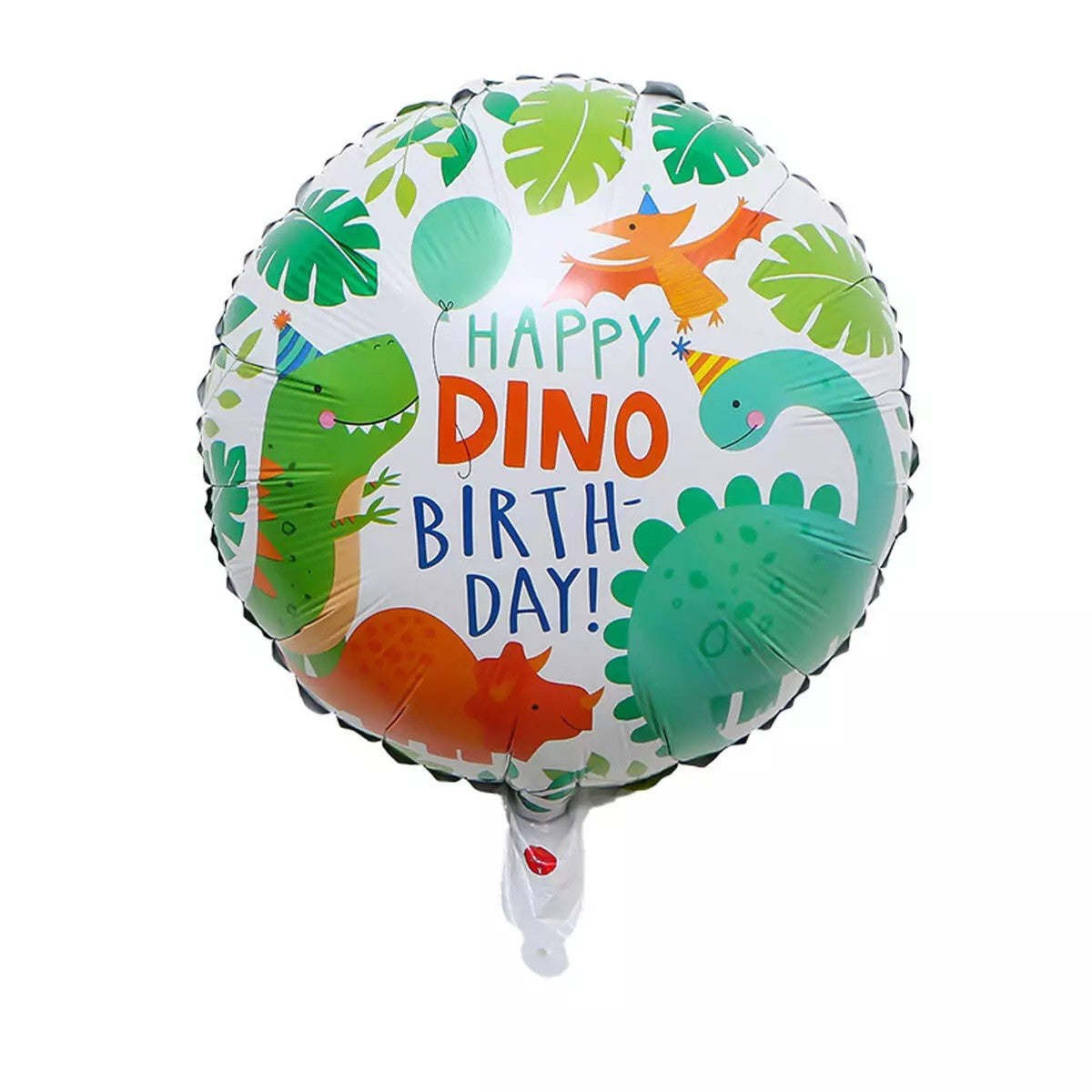 Balon Din Folie Metalizata, Mini Figurina Rotunda, Tema Aniversare, 45 Cm, Ambalaj Individual, Pai Inclus, Umflare Cu Aer Sau Heliu - vivimall.ro