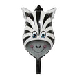 Balon Din Folie Metalizata, Mini Figurine Animalute, Tematica Aniversare, Ambalaj Individual, Pai Inclus, Umflare Cu Aer Sau Heliu - vivimall.ro