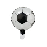 Balon Din Folie Metalizata, Mini Figurine, Tematica Aniversare, Ambalaj Individual, Pai Inclus, Umflare Cu Aer Sau Heliu