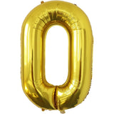 Balon Folie Metalizata Litera O, 40 Cm, Umflati Cu Heliu Sau Aer, Ambalaj Individual, Pai Inclus - vivimall.ro