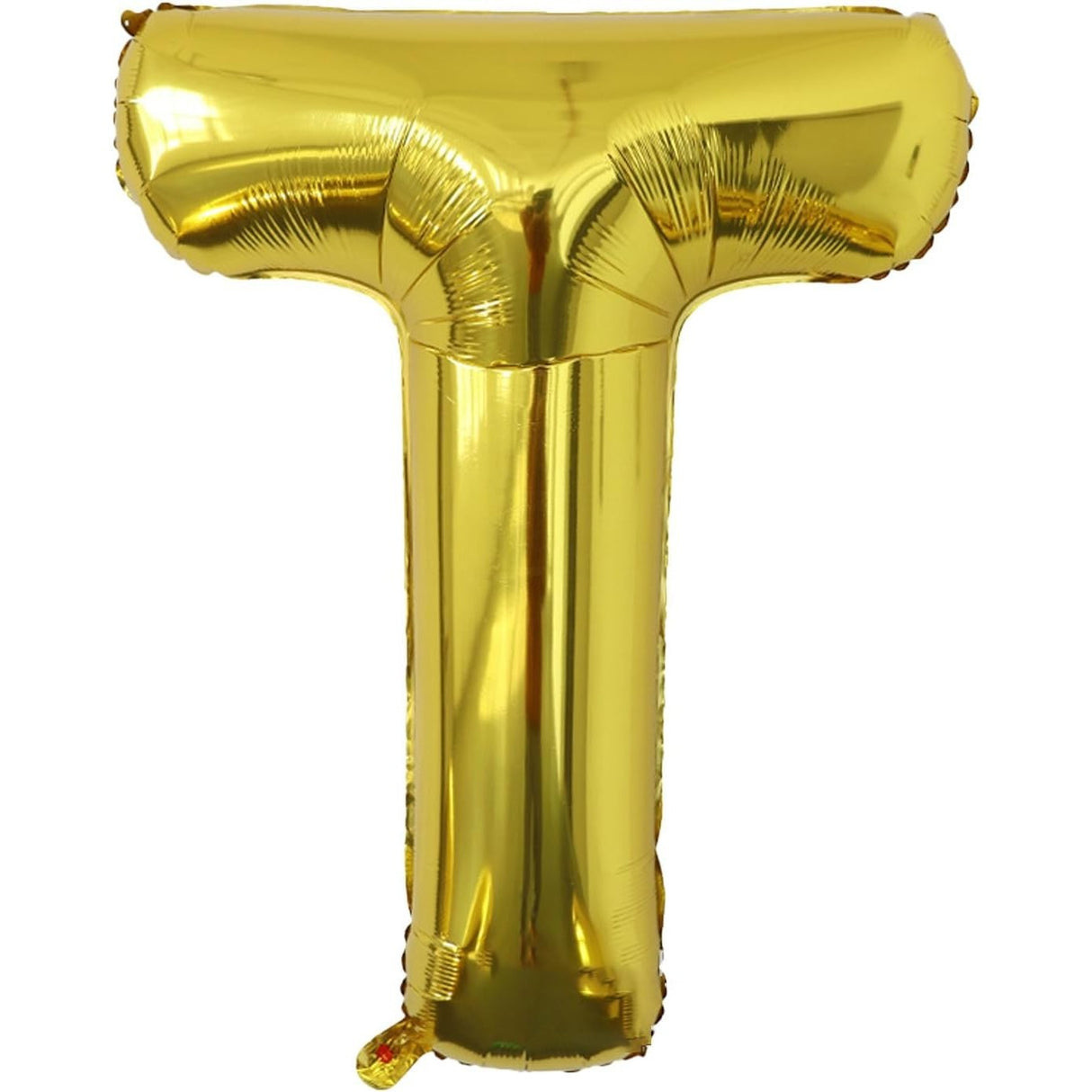 Balon Folie Metalizata Litera T, 40 Cm, Umflati Cu Heliu Sau Aer, Ambalaj Individual, Pai Inclus - vivimall.ro