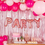 Balon Folie Metalizata Litera A, 40 Cm, Umflati Cu Heliu Sau Aer, Ambalaj Individual, Pai Inclus, Rose Gold - vivimall.ro