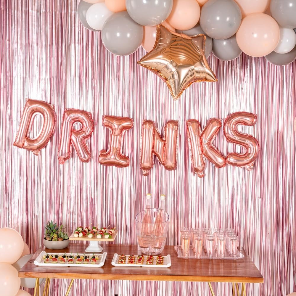 Balon Folie Metalizata Litera D, 40 Cm, Umflati Cu Heliu Sau Aer, Ambalaj Individual, Pai Inclus, Rose Gold - vivimall.ro