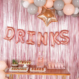 Balon Folie Metalizata Litera D, 40 Cm, Umflati Cu Heliu Sau Aer, Ambalaj Individual, Pai Inclus, Rose Gold - vivimall.ro