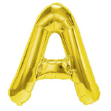 Balon Folie Metalizata Litera A, 80 Cm, Umflati Cu Heliu Sau Aer, Ambalaj Individual, Pai Inclus - vivimall.ro