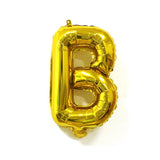 Balon Folie Metalizata Litera B, 40 Cm, Umflati Cu Heliu Sau Aer, Ambalaj Individual, Pai Inclus - vivimall.ro