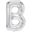 Balon Folie Metalizata Litera B, 80 Cm, Umflati Cu Heliu Sau Aer, Ambalaj Individual, Pai Inclus - vivimall.ro