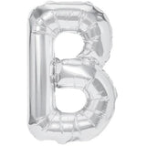 Balon Folie Metalizata Litera B, 80 Cm, Umflati Cu Heliu Sau Aer, Ambalaj Individual, Pai Inclus - vivimall.ro
