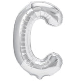 Balon Folie Metalizata Litera C, 40 Cm, Umflati Cu Heliu Sau Aer, Ambalaj Individual, Pai Inclus - vivimall.ro