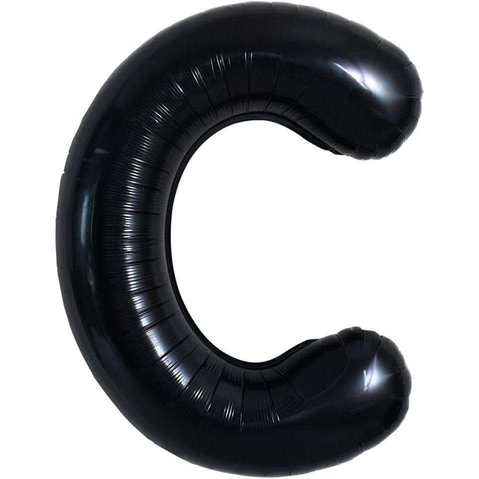 Balon Folie Metalizata Litera C, 40 Cm, Umflati Cu Heliu Sau Aer, Ambalaj Individual, Pai Inclus - vivimall.ro