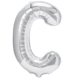 Balon Folie Metalizata Litera C, 80 Cm, Umflati Cu Heliu Sau Aer, Ambalaj Individual, Pai Inclus - vivimall.ro