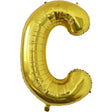 Balon Folie Metalizata Litera C, 80 Cm, Umflati Cu Heliu Sau Aer, Ambalaj Individual, Pai Inclus - vivimall.ro