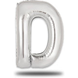 Balon Folie Metalizata Litera D, 40 Cm, Umflati Cu Heliu Sau Aer, Ambalaj Individual, Pai Inclus - vivimall.ro
