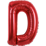 Balon Folie Metalizata Litera D, 40 Cm, Umflati Cu Heliu Sau Aer, Ambalaj Individual, Pai Inclus - vivimall.ro