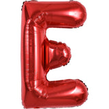 Balon Folie Metalizata Litera E, 40 Cm, Umflati Cu Heliu Sau Aer, Ambalaj Individual, Pai Inclus - vivimall.ro