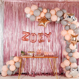 Balon Folie Metalizata Litera E, 40 Cm, Umflati Cu Heliu Sau Aer, Ambalaj Individual, Pai Inclus, Rose Gold - vivimall.ro