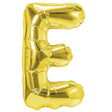 Balon Folie Metalizata Litera E, 40 Cm, Umflati Cu Heliu Sau Aer, Ambalaj Individual, Pai Inclus - vivimall.ro