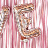 Balon Folie Metalizata Litera E, 80 Cm, Umflati Cu Heliu Sau Aer, Ambalaj Individual, Pai Inclus - vivimall.ro