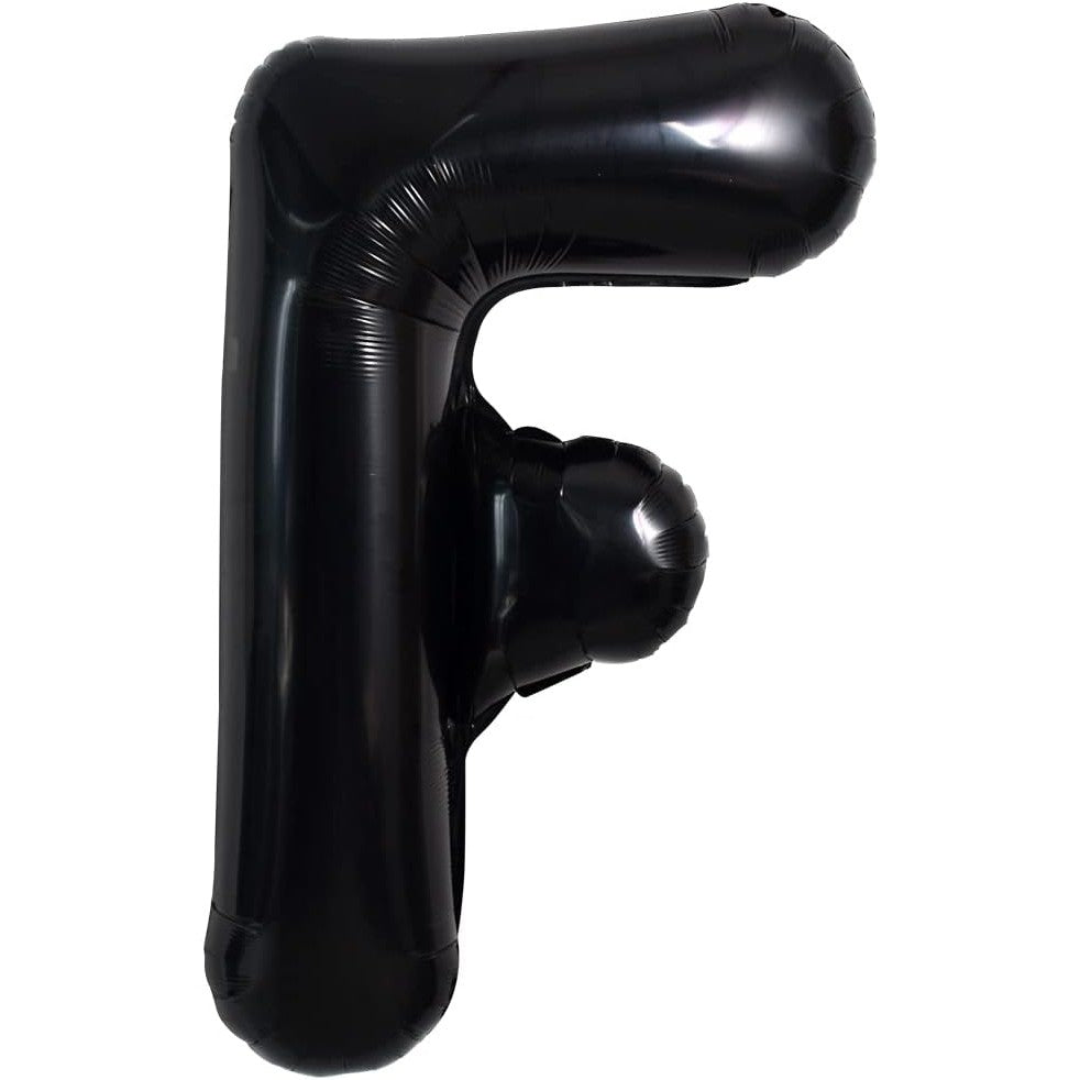 Balon Folie Metalizata Litera F, 40 Cm, Umflati Cu Heliu Sau Aer, Ambalaj Individual, Pai Inclus - vivimall.ro