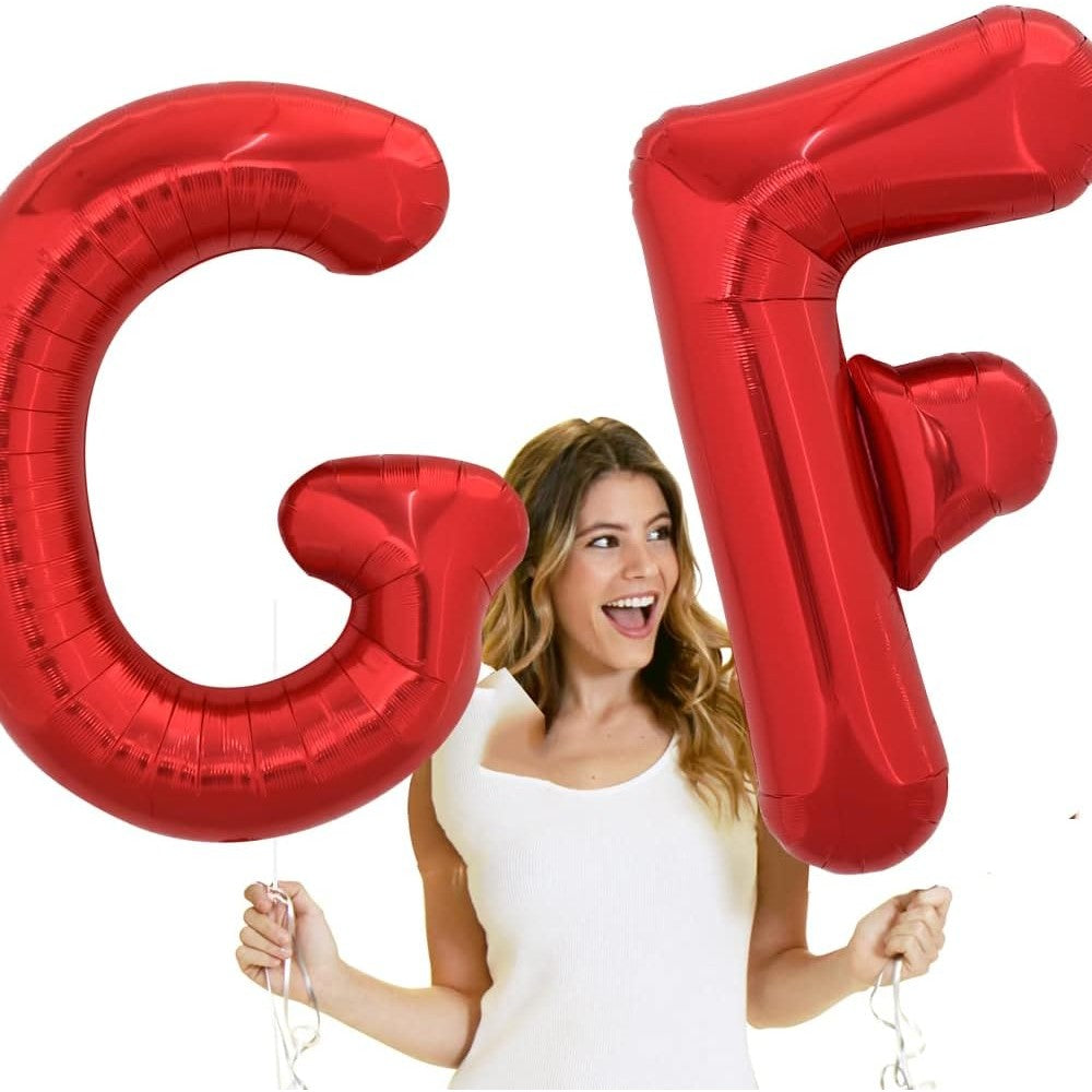 Balon Folie Metalizata Litera G, 40 Cm, Umflati Cu Heliu Sau Aer, Ambalaj Individual, Pai Inclus - vivimall.ro