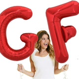 Balon Folie Metalizata Litera G, 40 Cm, Umflati Cu Heliu Sau Aer, Ambalaj Individual, Pai Inclus - vivimall.ro