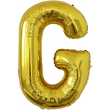 Balon Folie Metalizata Litera G, 80 Cm, Umflati Cu Heliu Sau Aer, Ambalaj Individual, Pai Inclus - vivimall.ro