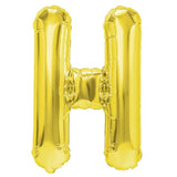 Balon Folie Metalizata Litera H, 40 Cm, Umflati Cu Heliu Sau Aer, Ambalaj Individual, Pai Inclus - vivimall.ro