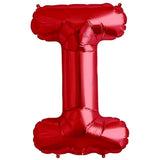 Balon Folie Metalizata Litera I, 40 Cm, Umflati Cu Heliu Sau Aer, Ambalaj Individual, Pai Inclus - vivimall.ro