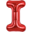 Balon Folie Metalizata Litera I, 40 Cm, Umflati Cu Heliu Sau Aer, Ambalaj Individual, Pai Inclus - vivimall.ro