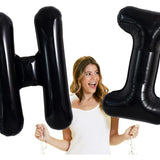 Balon Folie Metalizata Litera I, 40 Cm, Umflati Cu Heliu Sau Aer, Ambalaj Individual, Pai Inclus - vivimall.ro